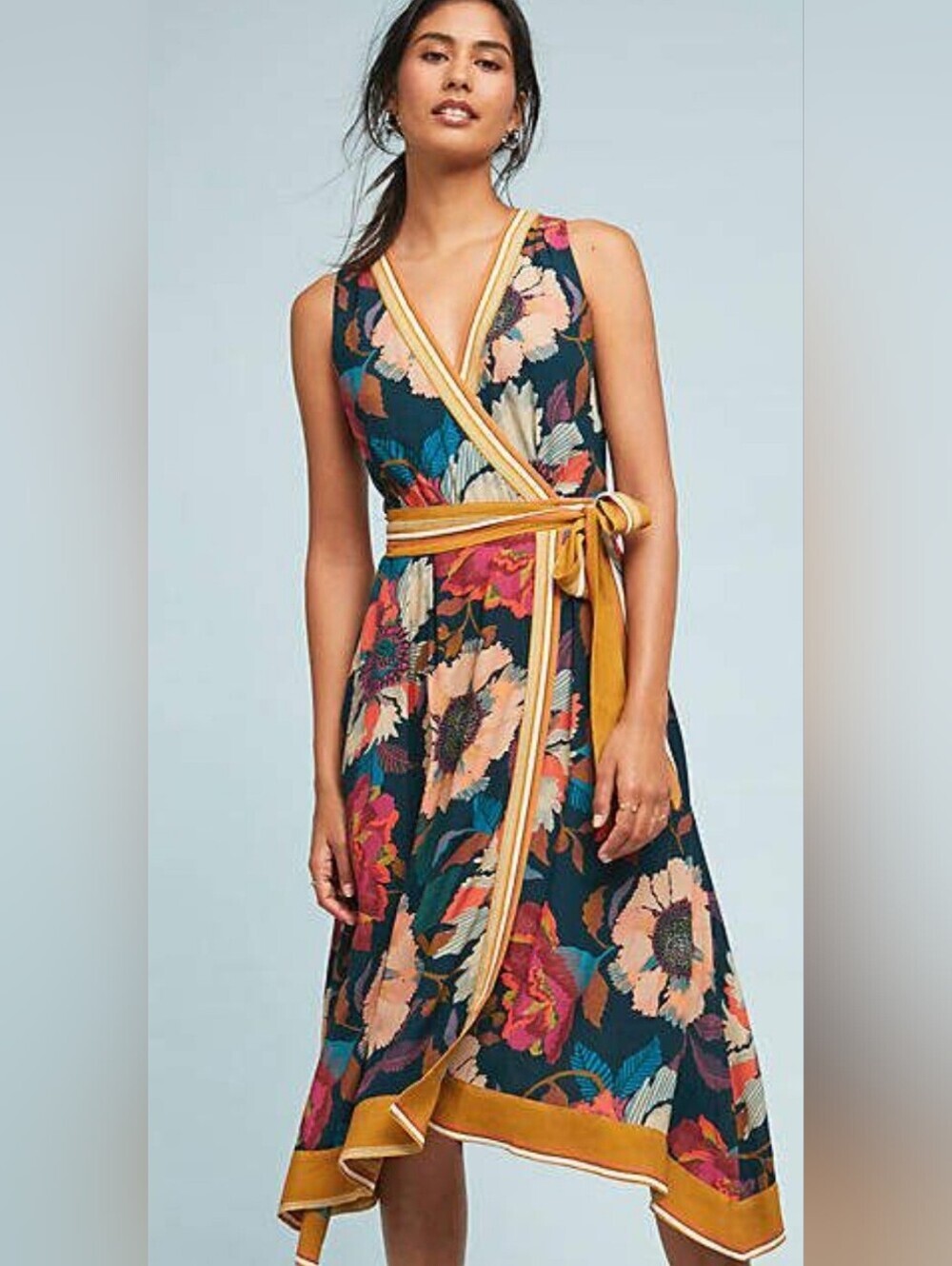 Anthropologie Maeve Botanica Dress, VGUC, Size 0